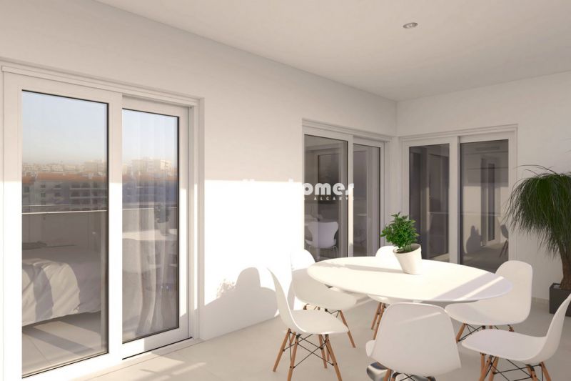 Apartamentos T3 novos com grandes varandas em Lagos 